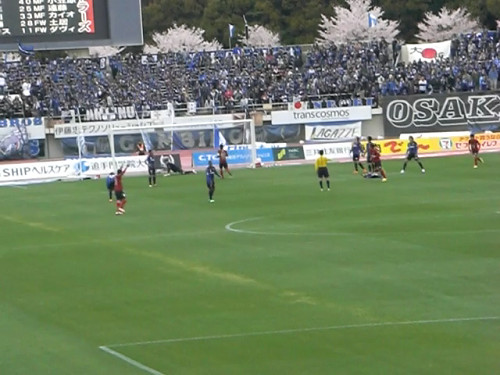 ゴールが決まった!