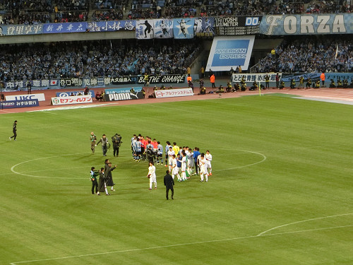 試合終了