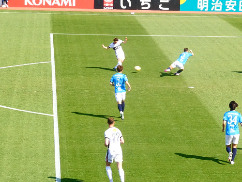安西がシュート！！