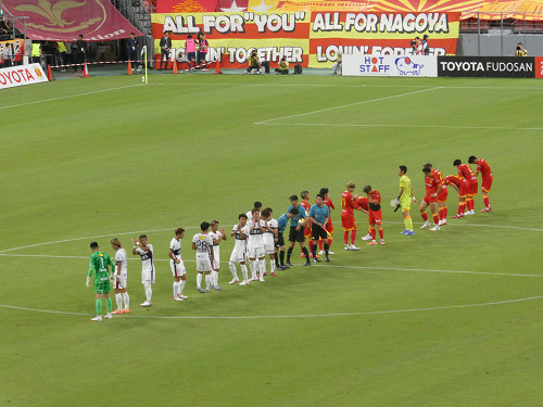 試合終了