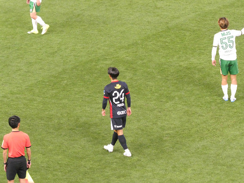 林、途中出場